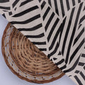 Attractive Black Strips With Bone Colour Digital Printed Fabric - Pure Muslin – pm 0 ta0078 110 attractive black strips with bone colour digital printed fabric pure muslin 2