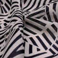 Attractive Black Strips With Bone Colour Digital Printed Fabric - Pure Muslin – pm 0 ta0078 110 attractive black strips with bone colour digital printed fabric pure muslin 3