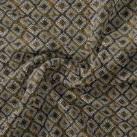 Beautiful Geometric Diamond Cut Glass Digital Printed Fabric - Pure Muslin – pm 0 ta0080 151 beautiful geometric diamond cut glass digital printed fabric pure muslin 1