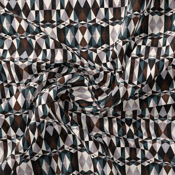 Seamless Lattice Multicolour Repeat Digital Printed Fabric - Pure Muslin – pm 0 ta0109 151 seamless lattice multicolour repeat digital printed fabric pure muslin 1