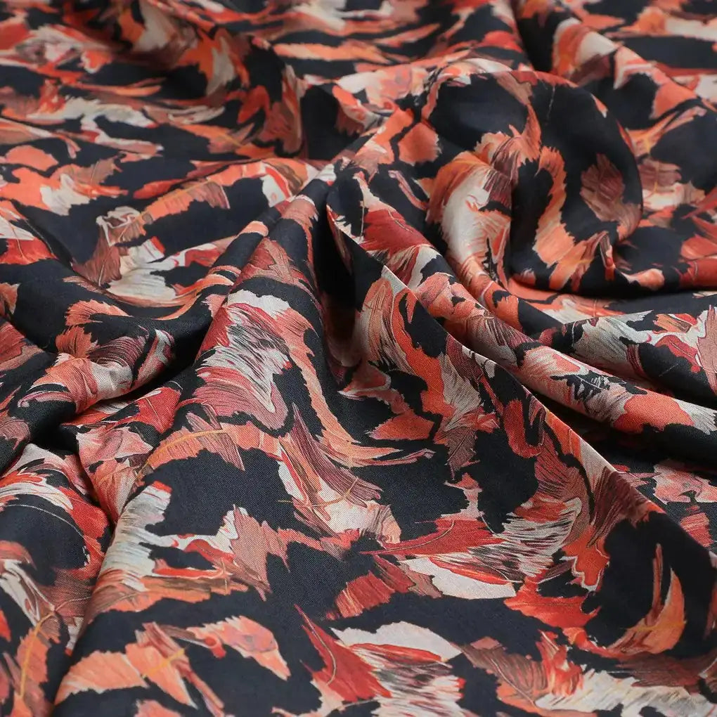 Black Watercolor Printed Pure Muslin Fabric – pm 0 ta011083p1 110 black watercolor printed pure muslin fabric 3