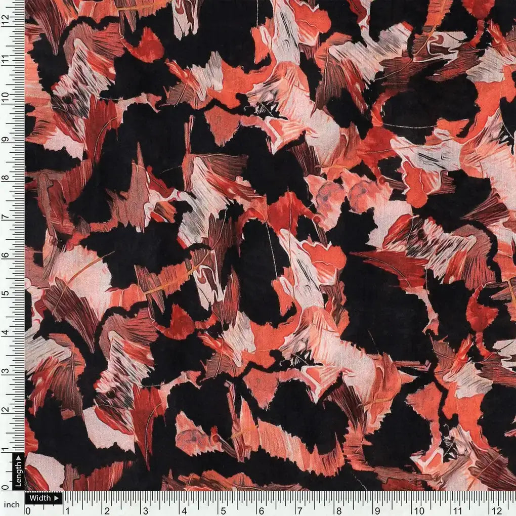 Black Watercolor Printed Pure Muslin Fabric – pm 0 ta011083p1 110 black watercolor printed pure muslin fabric 4