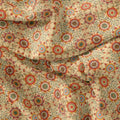 Vintage And Inspire Suzani With Leaves Digital Printed Fabric - Pure Muslin – pm 0 ta0174 151 vintage and inspire suzani with leaves digital printed fabric pure muslin 3