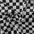 Smoky Black And White Cheques Colour Digital Printed Fabric - Pure Muslin – pm 0 ta0245 151 smoky black and white cheques colour digital printed fabric pure muslin 1