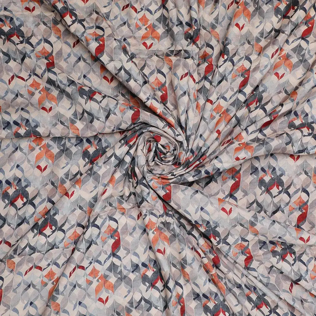 Gray Abstract Printed Pure Muslin Fabric – pm 0 ta0706 110 gray abstract printed pure muslin fabric 1