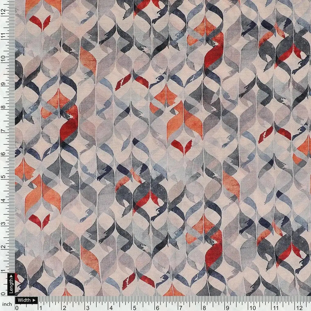 Gray Abstract Printed Pure Muslin Fabric – pm 0 ta0706 110 gray abstract printed pure muslin fabric 4