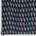 Stylized Leaf Motif Allover Digital Printed Fabric - Pure Muslin – pm 0 ta07535 110 stylized leaf motif allover digital printed fabric pure muslin 4