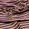 Brown Stripes Digital Printed Fabric - Pure Muslin – pm 0 ta07623 110 brown stripes digital printed fabric pure muslin 3