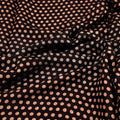 Brown Polka Dot Digital Printed Fabric - Pure Muslin – pm 0 ta07635 110 brown polka dot digital printed fabric pure muslin 3