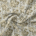 Floral Bright Golden Floral Digital Printed Fabric - Pure Muslin – pm 0 ta08305 110 floral bright golden floral digital printed fabric pure muslin 3