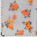Yellow Lonicera Grey Leafs Digital Printed Fabric - Pure Muslin – pm 0 ta08325p6 110 yellow lonicera grey leafs digital printed fabric pure muslin 4