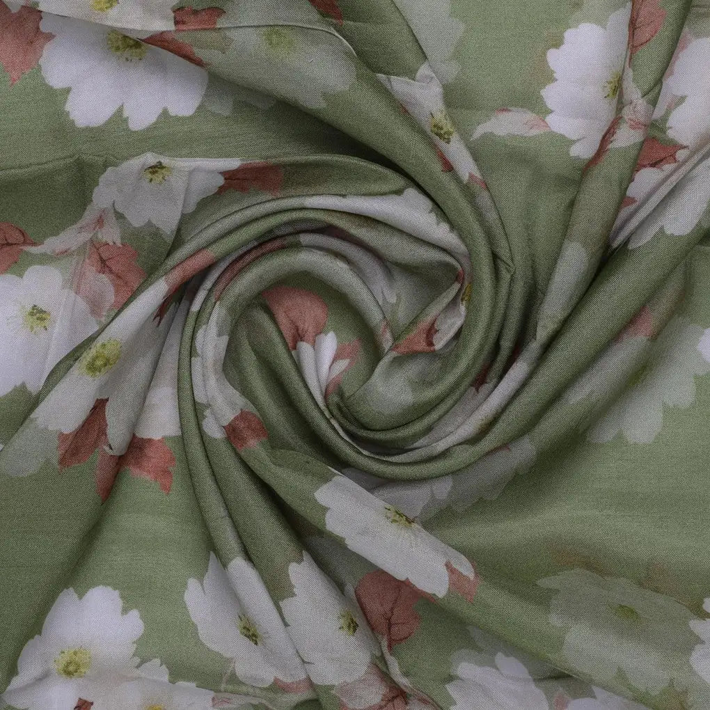 Lovely White Rose Digital Printed Fabric - Pure Muslin – pm 0 ta08334p4 110 lovely white rose digital printed fabric pure muslin 1