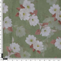 Lovely White Rose Digital Printed Fabric - Pure Muslin – pm 0 ta08334p4 110 lovely white rose digital printed fabric pure muslin 4