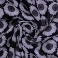 Vintage Old Sunflower Digital Printed Fabric - Pure Muslin – pm 0 ta08502 110 vintage old sunflower digital printed fabric pure muslin 1