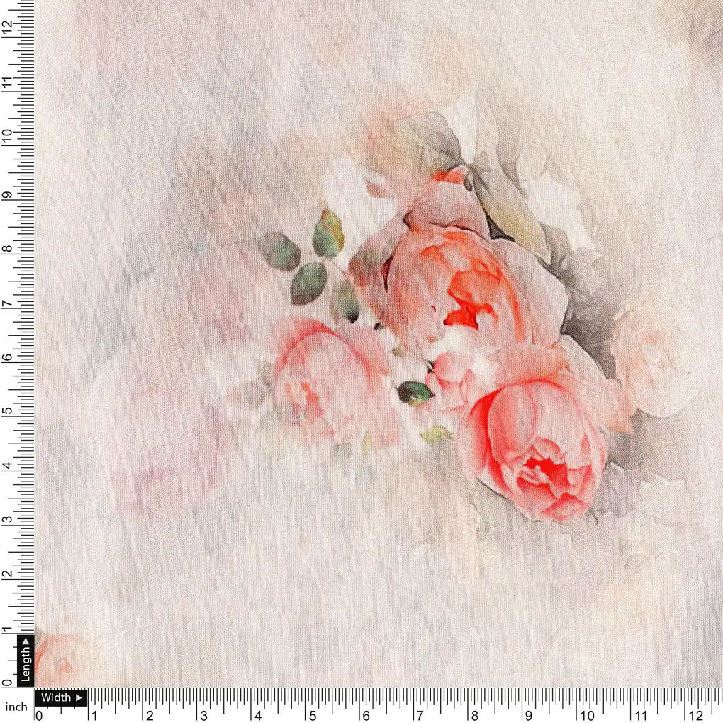 Beautiful Summer Peony Bunch Digital Printed Fabric - Pure Muslin – pm 0 ta08670 110 beautiful summer peony bunch digital printed fabric pure muslin 4