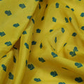Lemon Yellow Small And Single Motif Allover Digital Printed Fabric - Pure Muslin – pm 0 ta7590p2 110 lemon yellow small and single motif allover digital printed fabric pure muslin 3