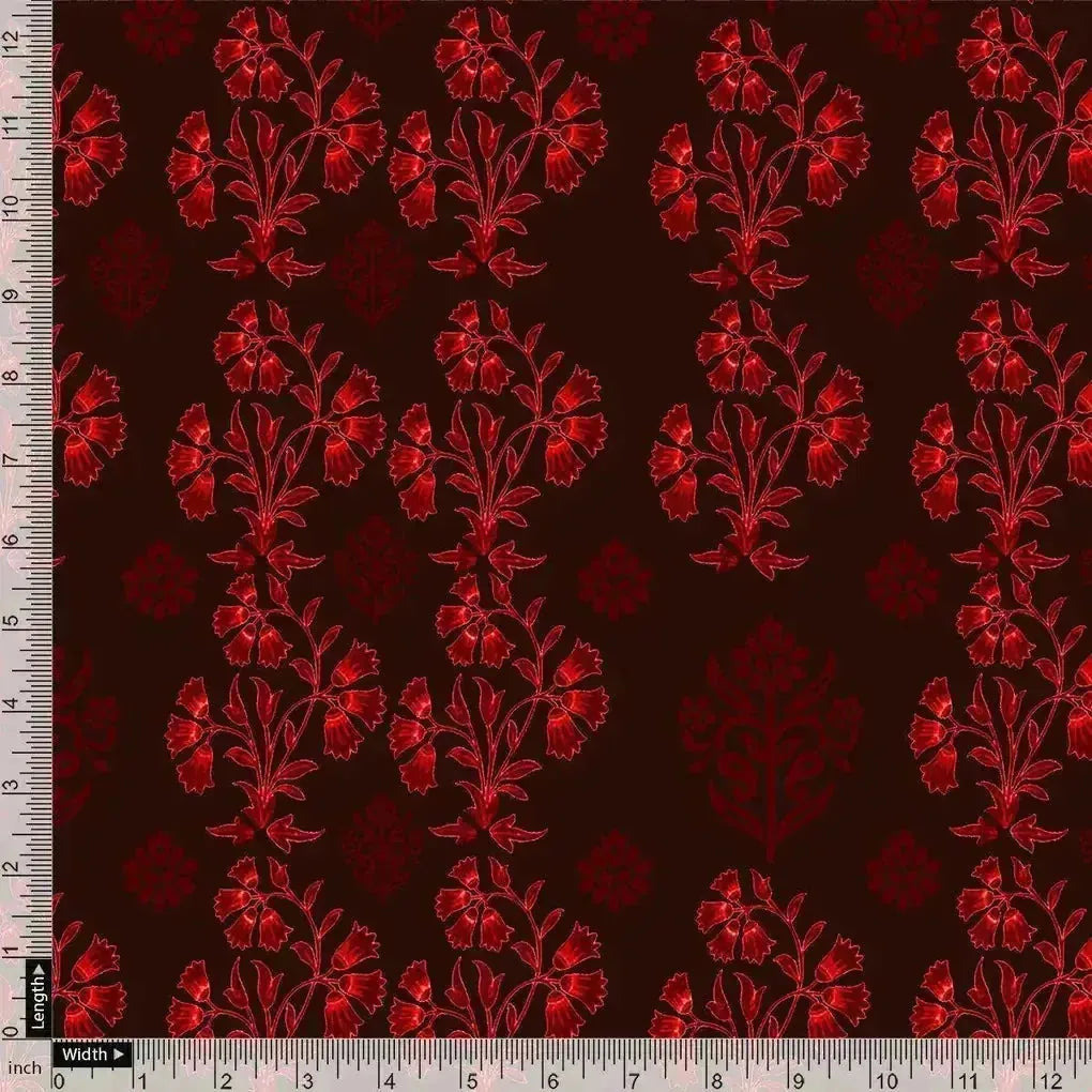 Radish Flower Series Digital Printed Fabric – pm 1 ta0848 110 radish flower series digital printed fabric 4