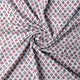 Tiny Sunflower Blue With Red Digital Printed Fabric - Linen – poli 0 fvs2021 110 tiny sunflower blue with red digital printed fabric linen 1
