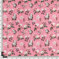 Tiny Baby's Breath Flower Bunch Digital Printed Fabric - Linen – poli 0 fvs2032 110 tiny baby s breath flower bunch digital printed fabric linen 4