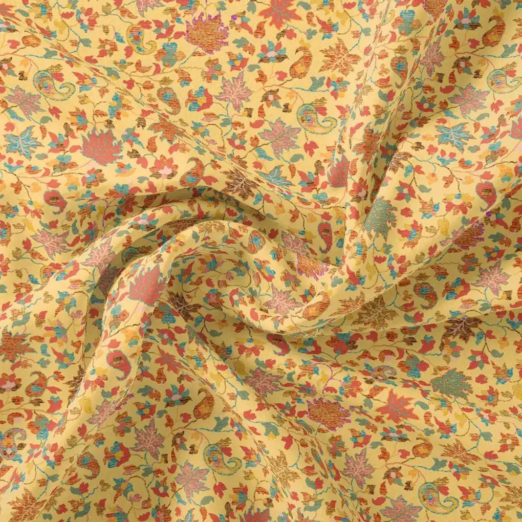 Yellow Leafs Pashmina Printed Fabric – popa 0 ma012236 108 yellow leafs pashmina printed fabric 1