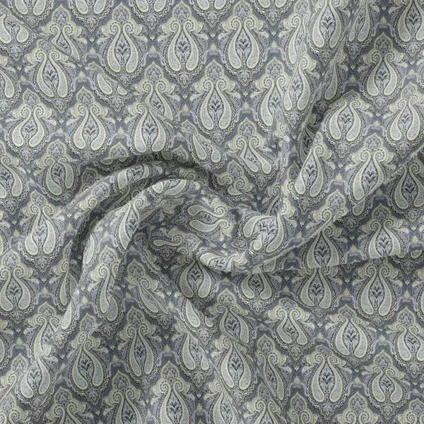 Gray Paisley Pashmina Printed Fabric – popa 0 ma012280 108 gray paisley pashmina printed fabric 1