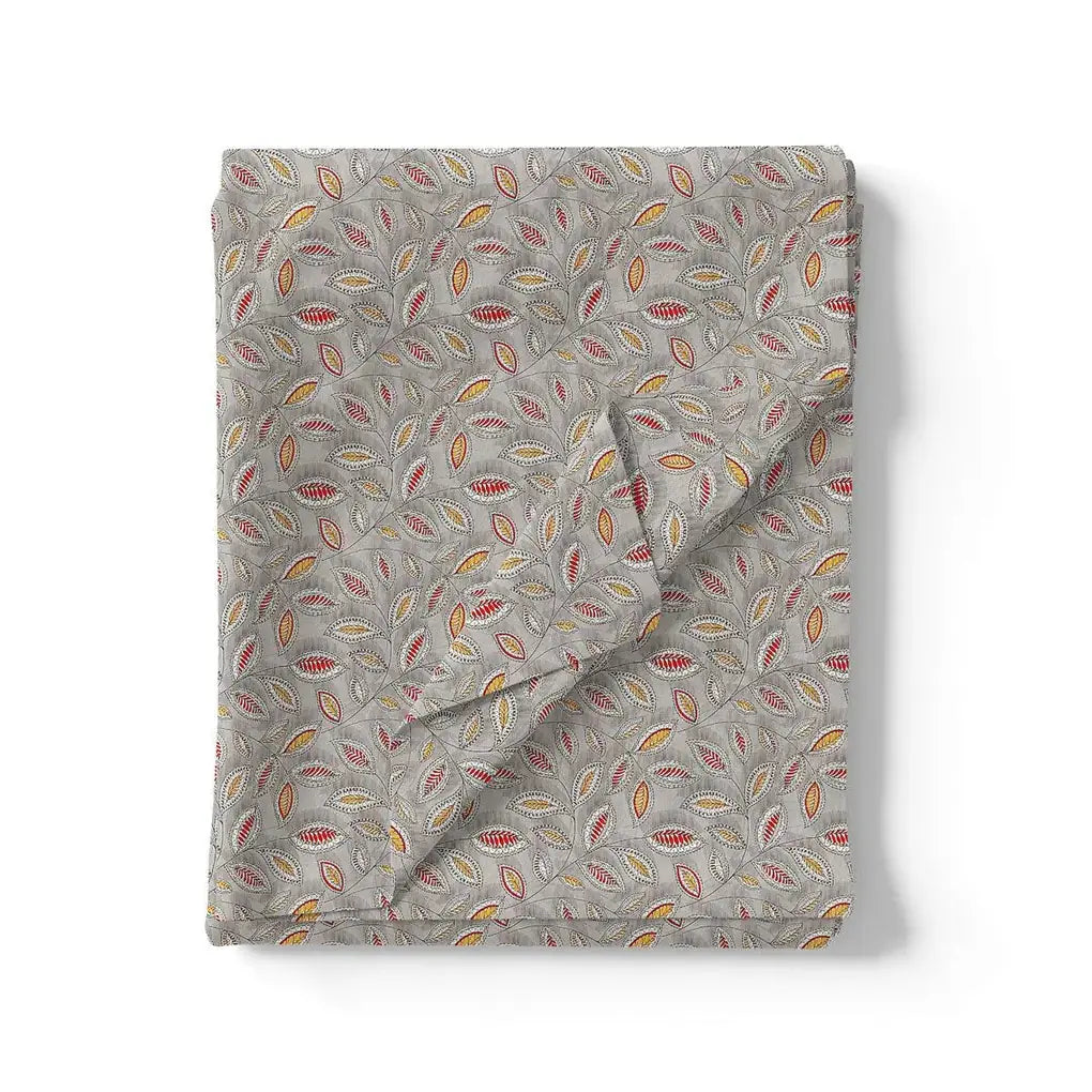 Gray Leaves Pashmina Printed Fabric – popa 0 ma012442 108 gray leaves pashmina printed fabric 3