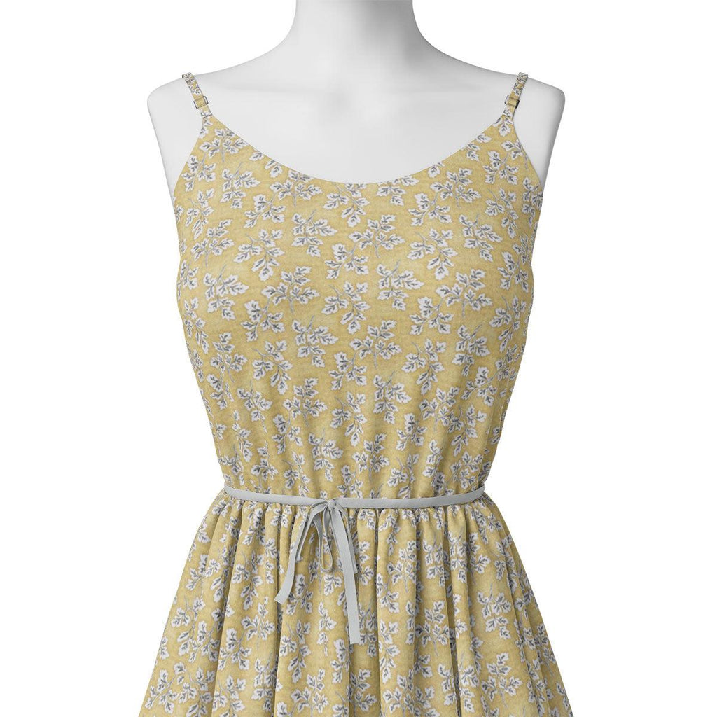 Tan Leaves Pashmina Printed Fabric – popa 0 ma012515 108 tan leaves pashmina printed fabric 2