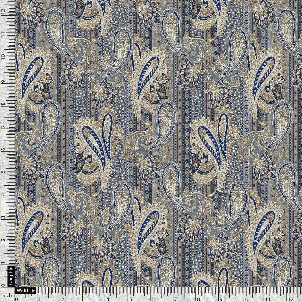 Gray Paisley Pashmina Printed Fabric – popa 0 ma014349 108 gray paisley pashmina printed fabric 5
