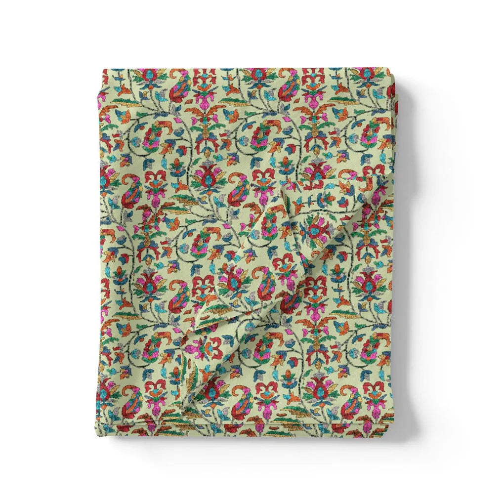 Pista Green Paisley Pashmina Printed Fabric – popa 0 ma014674 108 pista green paisley pashmina printed fabric 3