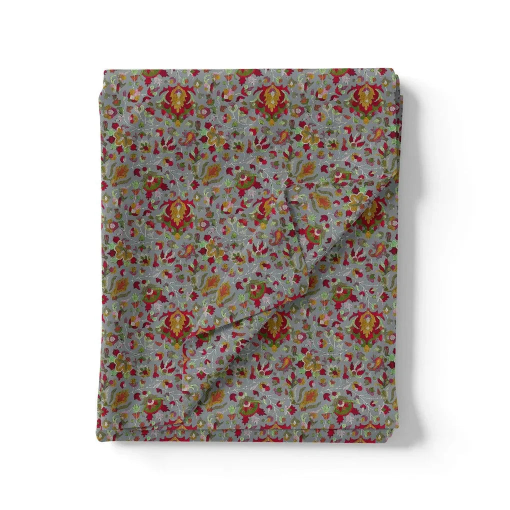 Gray Calico Pashmina Printed Fabric – popa 0 ma014944 108 gray calico pashmina printed fabric 3