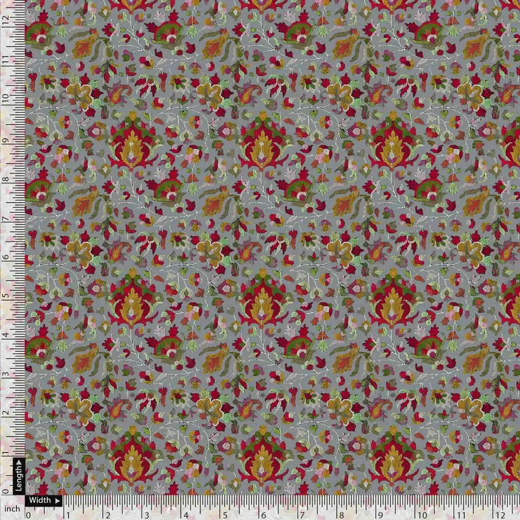 Gray Calico Pashmina Printed Fabric – popa 0 ma014944 108 gray calico pashmina printed fabric 5