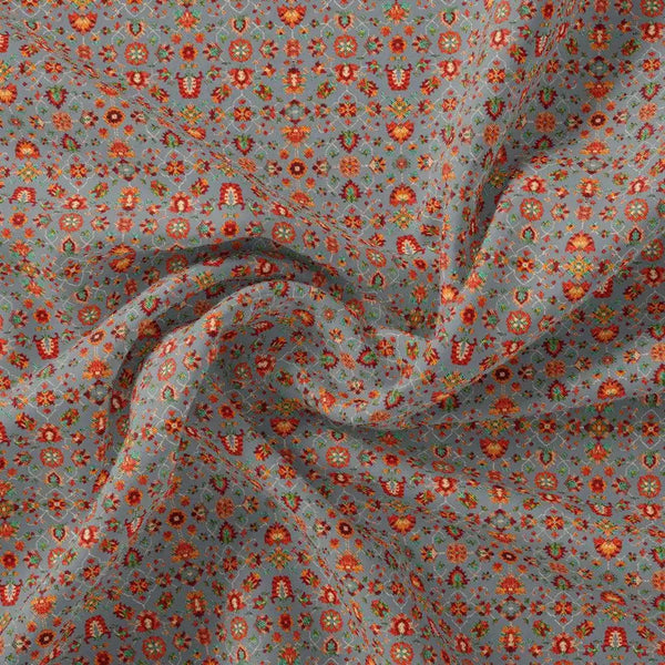Gray Damask Pashmina Printed Fabric – popa 0 ma014947 108 gray damask pashmina printed fabric 1