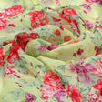 Light Green Floral Digital Printed Viscose Organza Fabric – por 0 fvs202211 110 light green floral digital printed viscose organza fabric 1