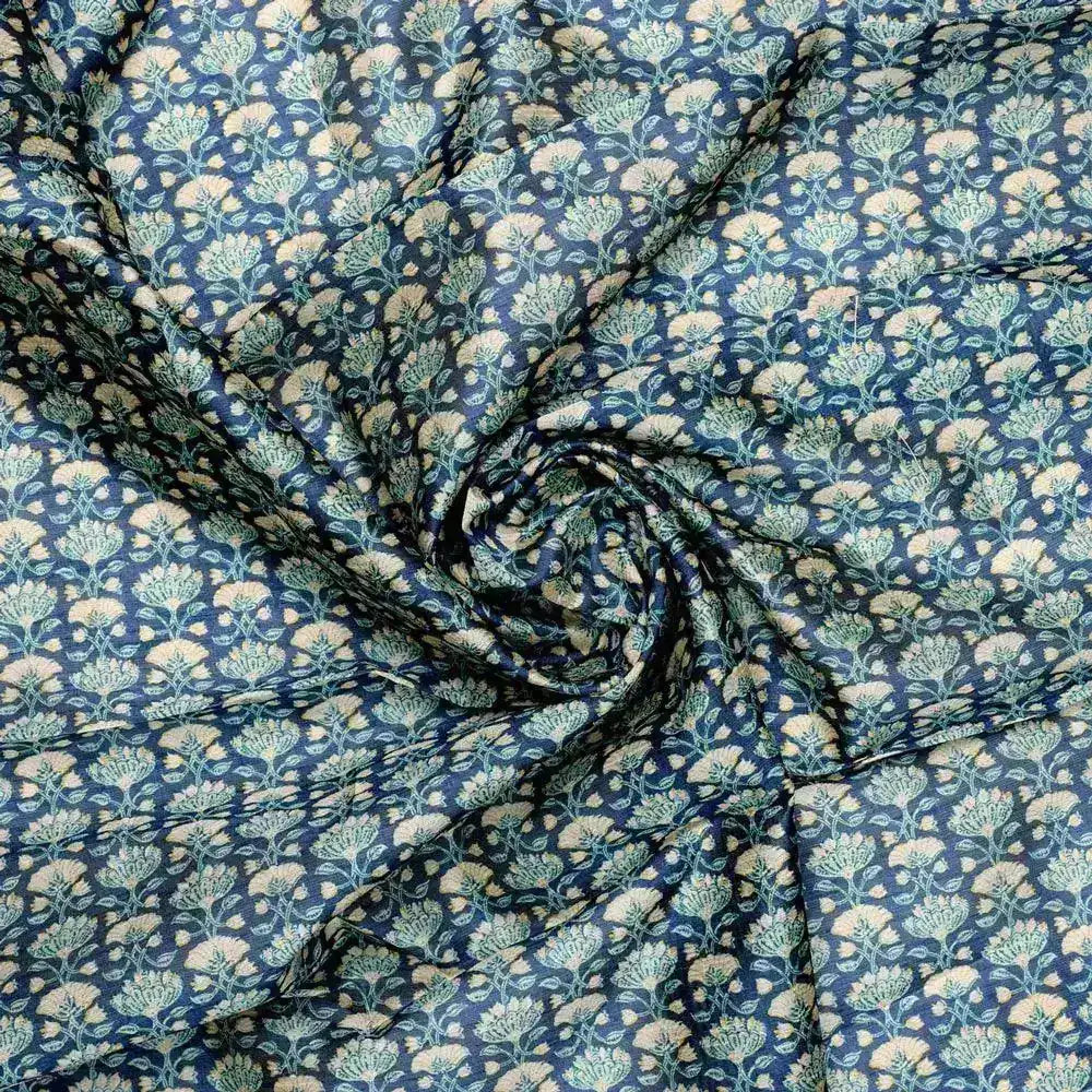 Blue Floral Ajrak Digital Printed Fabrics – ps 0 0ma02865 108 blue floral ajrak digital printed fabrics 1