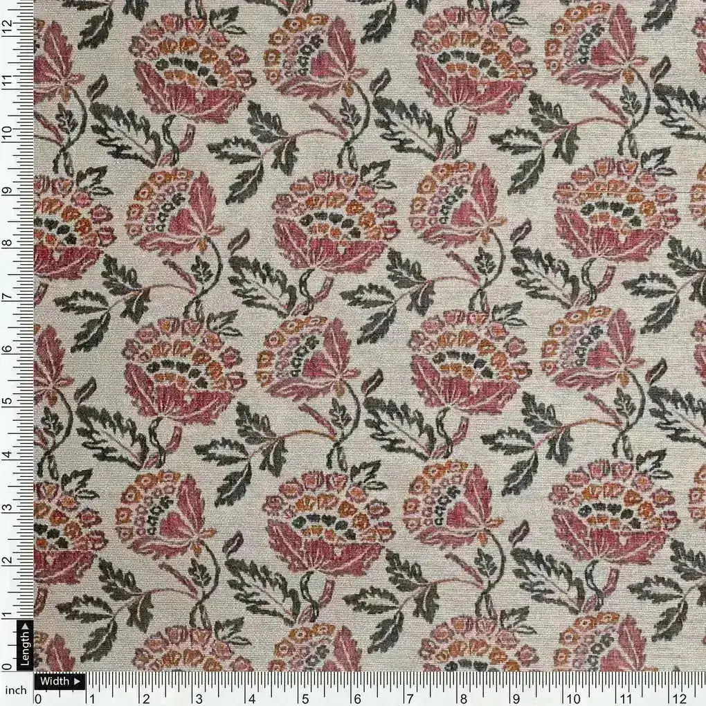 Red Floral Dabu Digital Printed Fabrics – ps 0 0ma3698 108 red floral dabu digital printed fabrics 4