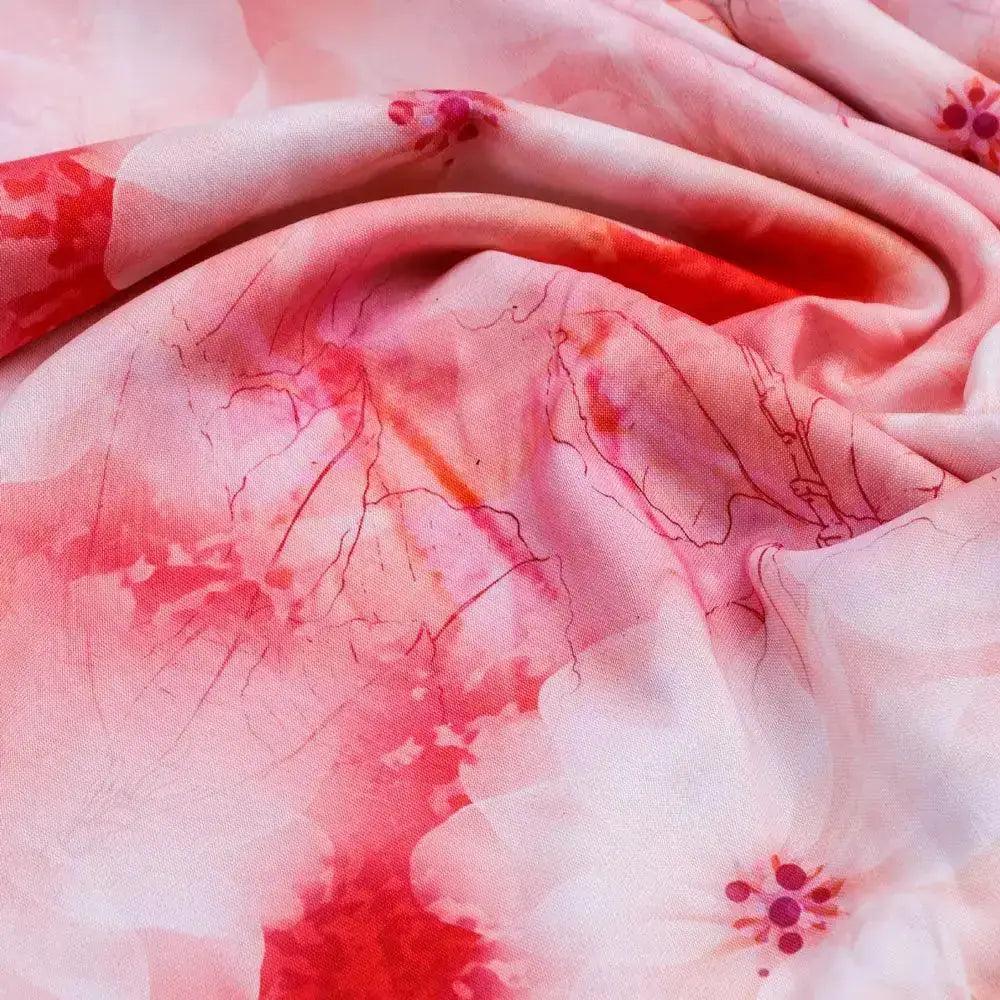 Beautiful Red Floral Digital Printed Fabric – ra 0 0ta06366 110 beautiful red floral digital printed fabric 3