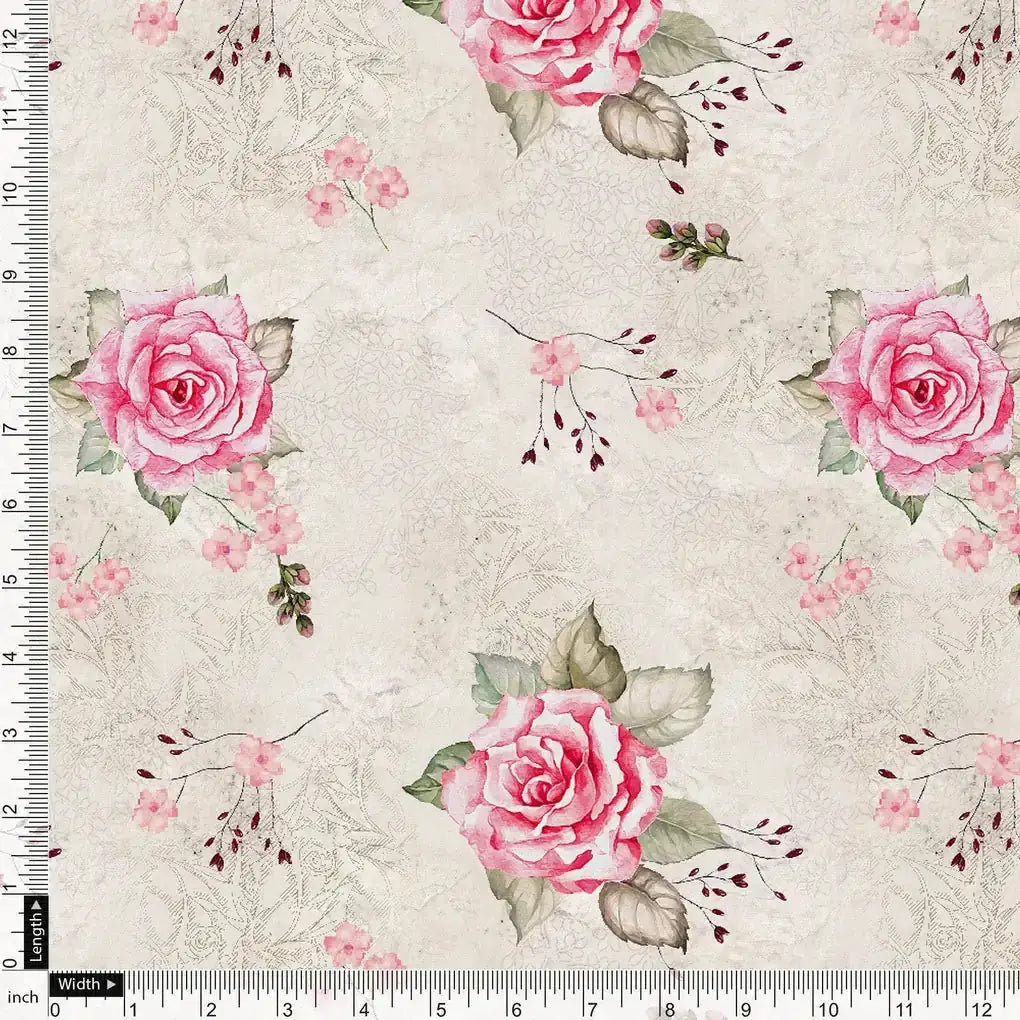 Beautiful Floating Pink Rose Digital Printed Fabric – ra 0 0ta06472 110 beautiful floating pink rose digital printed fabric 4