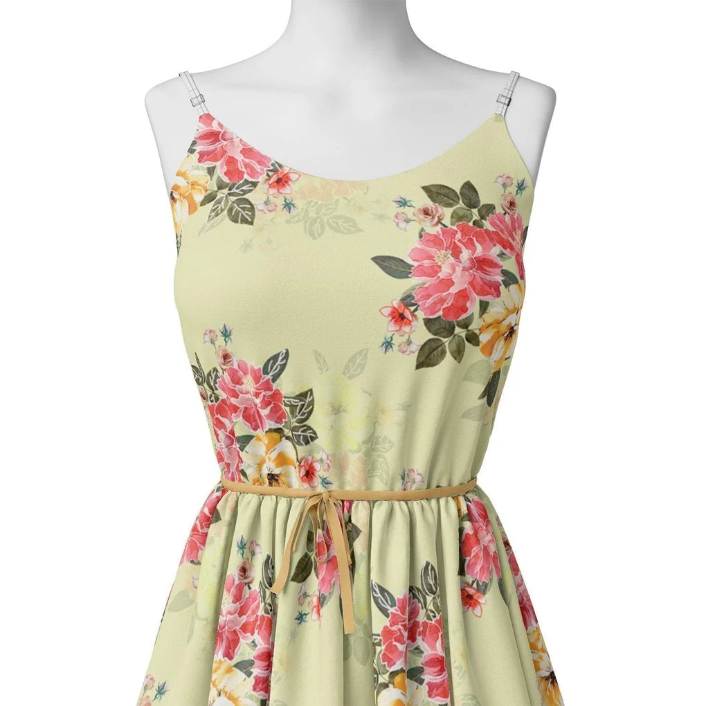 Colorful Floral Yellow Base Digital Printed Fabric – ra 0 0ta07199p1 110 colorful floral yellow base digital printed fabric 2