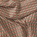 Seamless Opposite Red Flower Pattern Digital Printed Fabric - Rayon – ra 0 ma01042 110 seamless opposite red flower pattern digital printed fabric rayon 3
