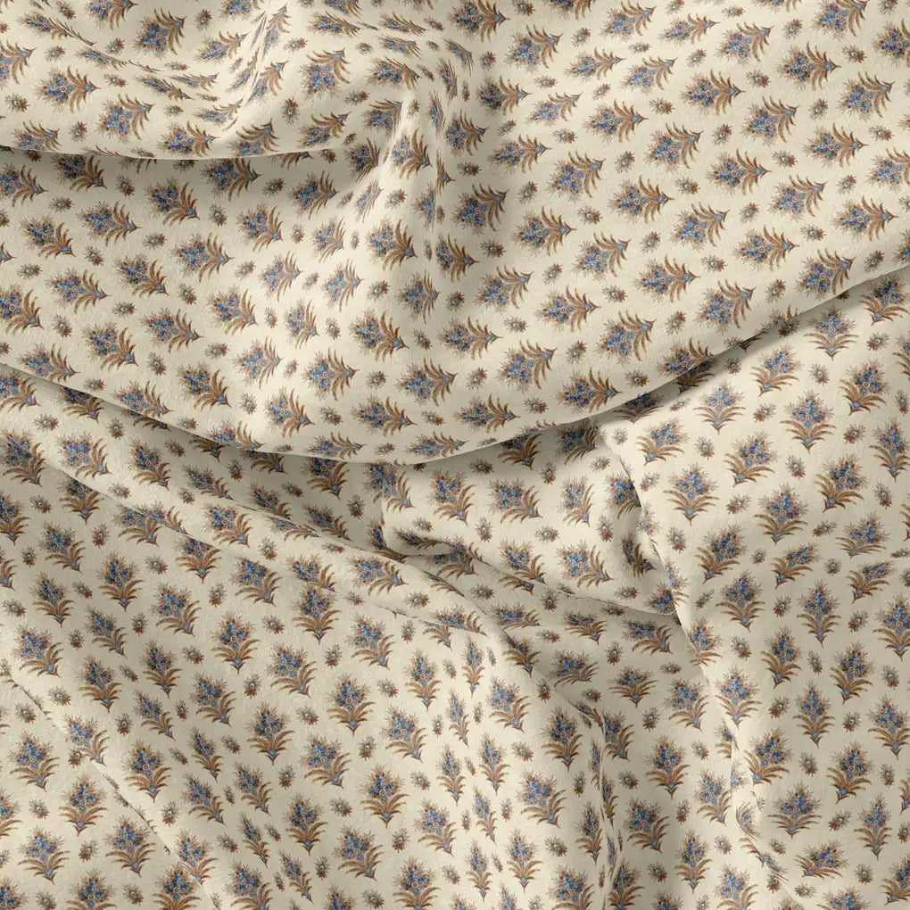 Golden Leaves With Decorative Pattern Digital Printed Fabric - Rayon – ra 0 ma01046 110 golden leaves with decorative pattern digital printed fabric rayon 3
