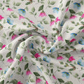 Flower With Olive Leaf Digital Printed Fabric - Rayon – ra 0 ma0109 110 flower with olive leaf digital printed fabric rayon 1