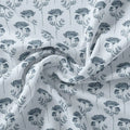 Winter Icy Flower Digital Printed Fabric  - Rayon – ra 0 ma0126 110 winter icy flower digital printed fabric rayon 1
