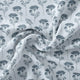 Winter Icy Flower Digital Printed Fabric  - Rayon – ra 0 ma0126 110 winter icy flower digital printed fabric rayon 1