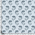 Winter Icy Flower Digital Printed Fabric  - Rayon – ra 0 ma0126 110 winter icy flower digital printed fabric rayon 4