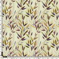 Painted Leaves Allover Digital Printed Fabric  - Rayon – ra 0 ma013670 110 painted leaves allover digital printed fabric rayon 4
