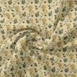 Lovely Chrysanthemum Golden With Hemlock Flower Digital Printed Fabric - Rayon – ra 0 ma014341 110 lovely chrysanthemum golden with hemlock flower digital printed fabric rayon 1