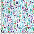 Tiny Multicolour Leaves With Tiny Flower Digital Printed Fabric - Rayon – ra 0 ma017710 110 tiny multicolour leaves with tiny flower digital printed fabric rayon 4