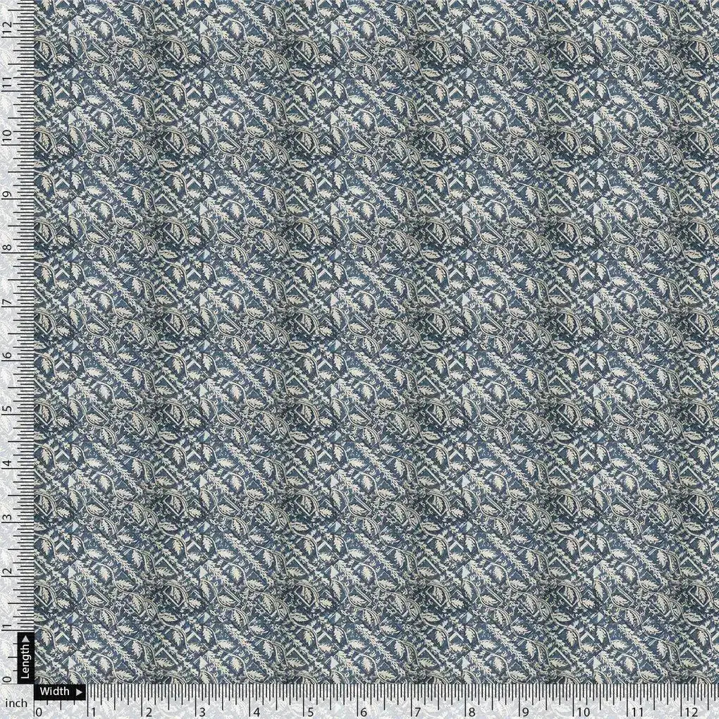 Tiny Branch With Morden Leaves Digital Printed Fabric - Rayon – ra 0 ma01780 110 tiny branch with morden leaves digital printed fabric rayon 4