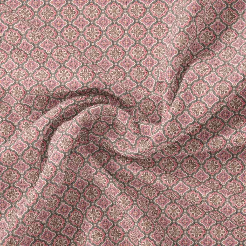 Decorative Morden Lifestyle Medallion Digital Printed Fabric - Rayon – ra 0 ma02064 110 decorative morden lifestyle medallion digital printed fabric rayon 1