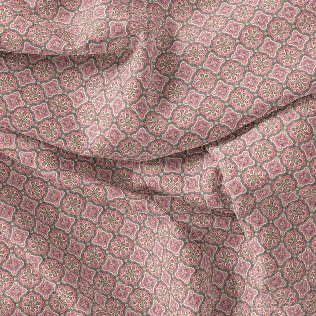 Decorative Morden Lifestyle Medallion Digital Printed Fabric - Rayon – ra 0 ma02064 110 decorative morden lifestyle medallion digital printed fabric rayon 3